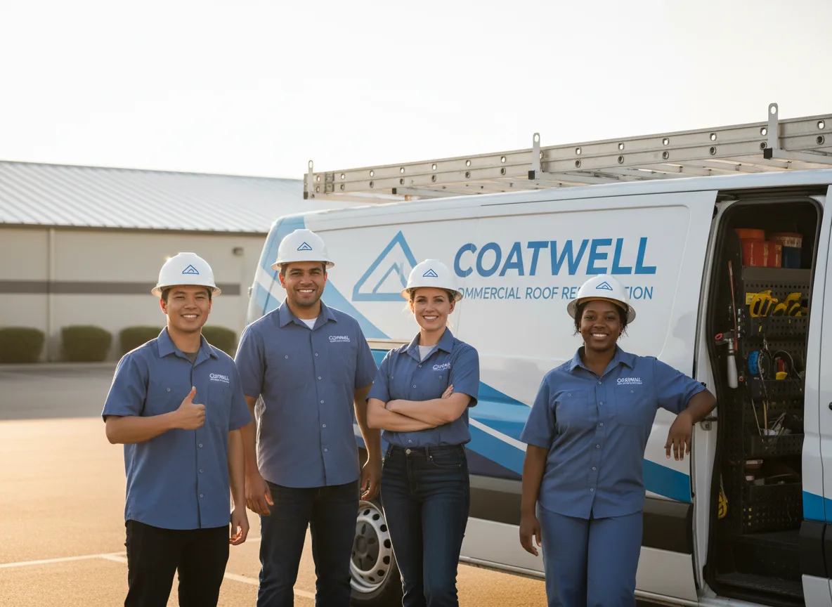 Commercial roof coating company in Hurdland, MO
